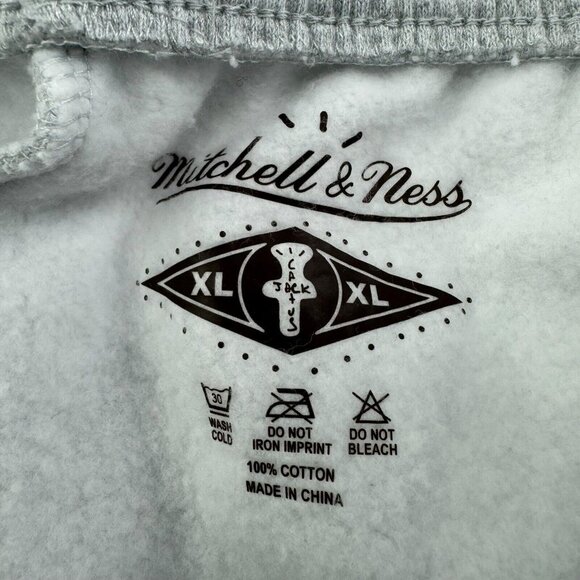 Cactus Jack X Mitchell & Ness X Michigan State NWOT Gray Cuffed Sweatpants‎ - XL - Picture 4 of 9